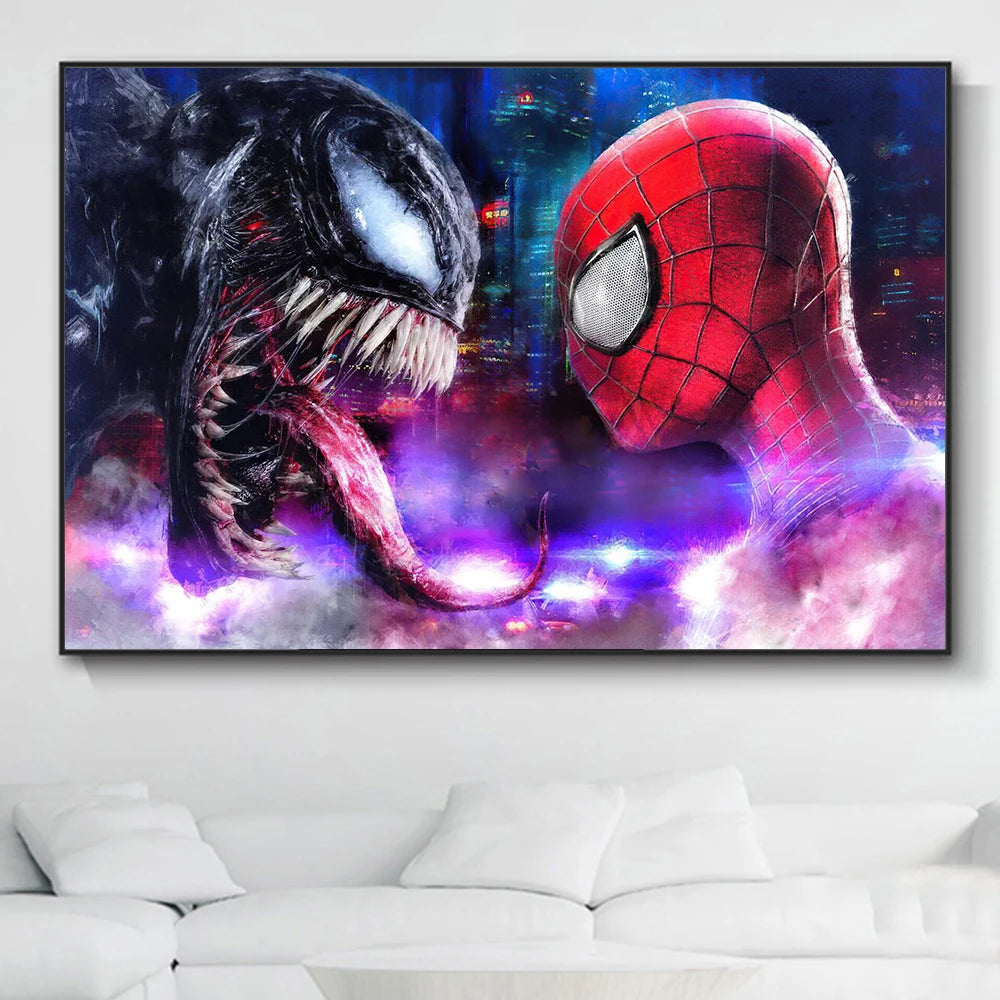 Tableau - Spider-Man vs Venom