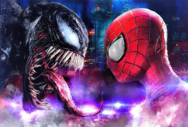 tableau spider-man venom