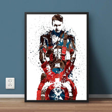Tableau - Captain America Le symbole de la bravoure