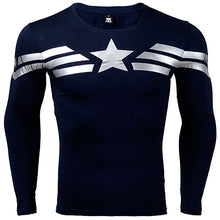 T-Shirt Captain America Le Soldat de l'hiver - Compression Long