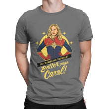 T-Shirt Captain Marvel Better Page Carol