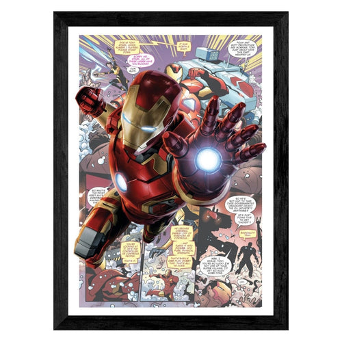 Tableau - Affiche de BD Iron-Man