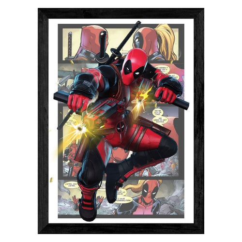 Tableau - Affiche de BD Deadpool