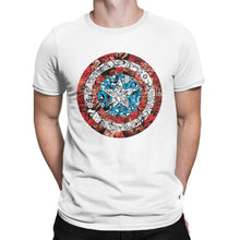T-Shirt Captain America Comics Shield