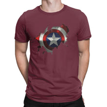 T-Shirt Captain America Marvel Shield