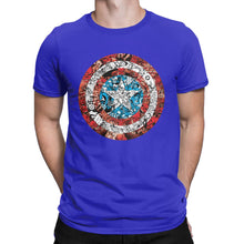 T-Shirt Captain America Comics Shield