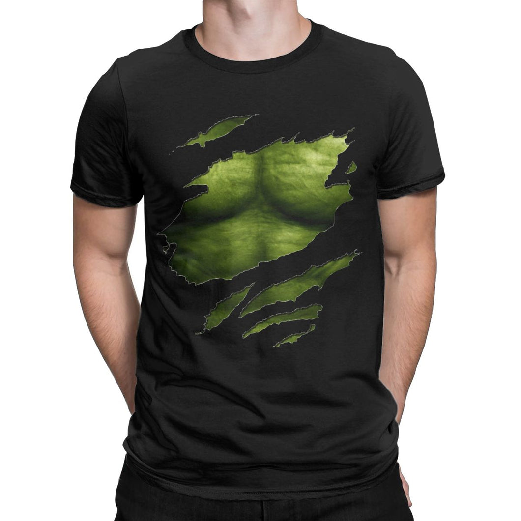 T-Shirt Hulk Effet Déchiré