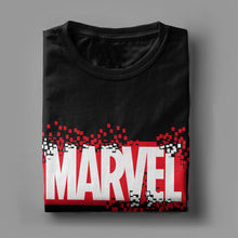 T-Shirt Marvel Logo Snap Désintégration