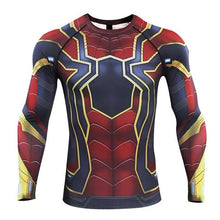 T-Shirt Spider-Man Iron Spider - Compression Long