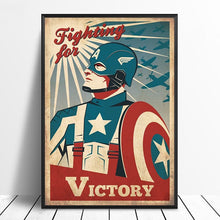 Tableau - Vintage Captain America