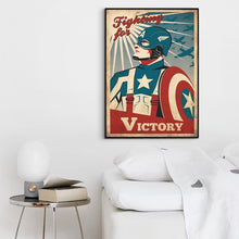 Tableau - Vintage Captain America