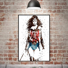 Tableau - Wonder Woman (Effet Peinture)