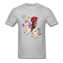 T-Shirt Deadpool Unicorn Rainbow Snap