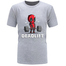 T-shirt Deadpool Deadlift