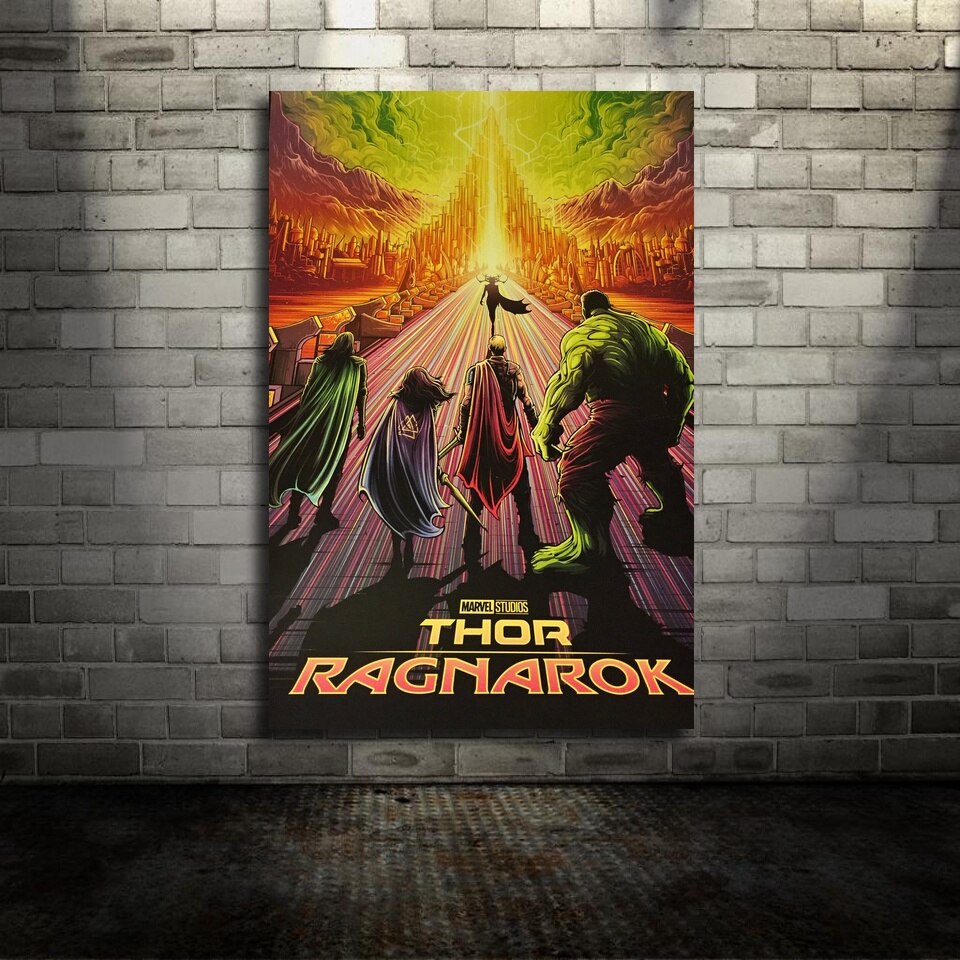 Tableau - L’Équipe Revengers (Thor Ragnarok)