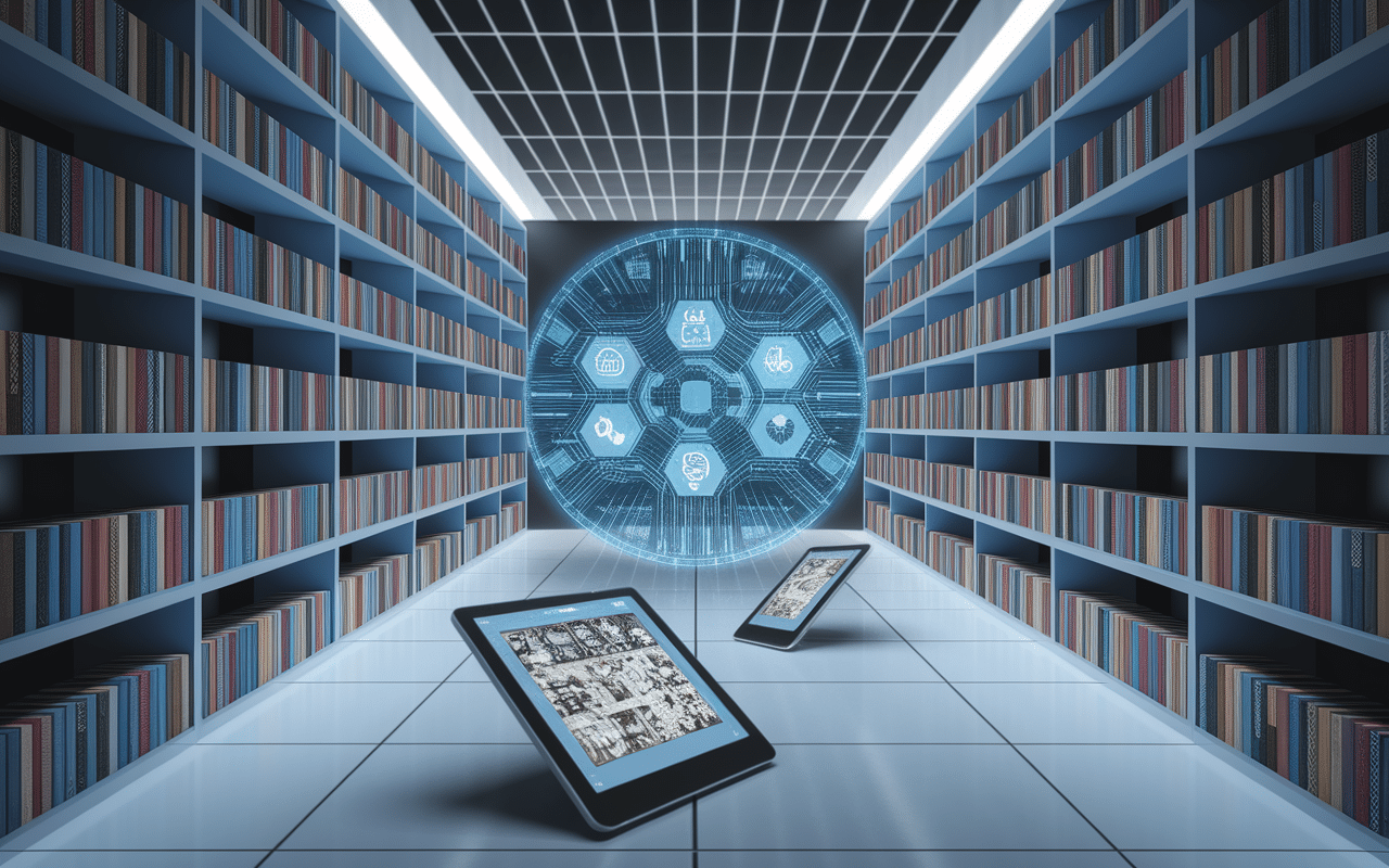 Bibliothèque numérique centralisée Hub Manga