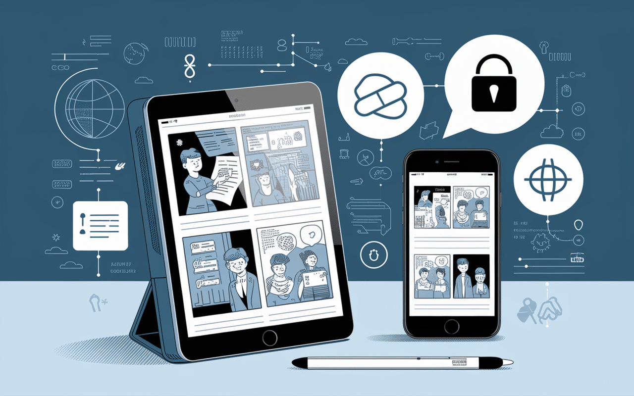 Lecture numérique manga smut sécurisée