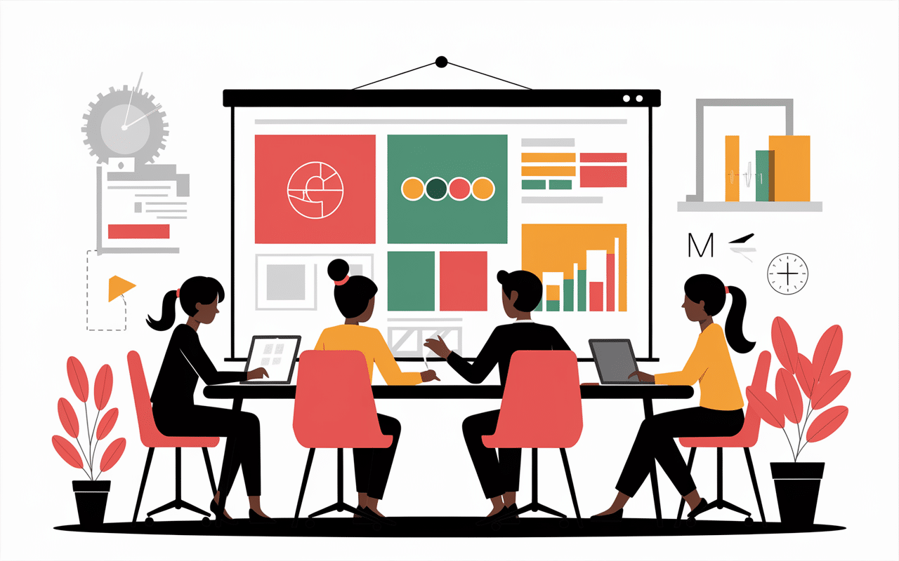 Atelier jeux de classement personnes en formation