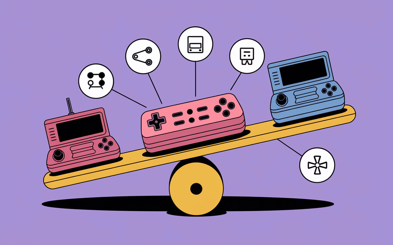 meilleurs consoles retrogaming illustration critères choix