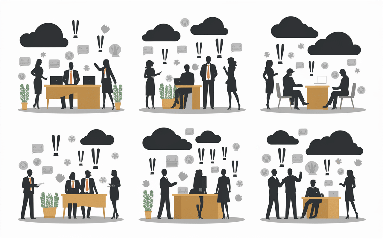 regle tas de merd probleme au travail ou maison