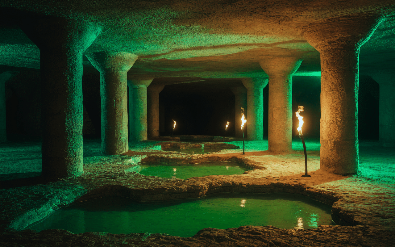 Andariel Diablo 4 dans catacombes gothiques