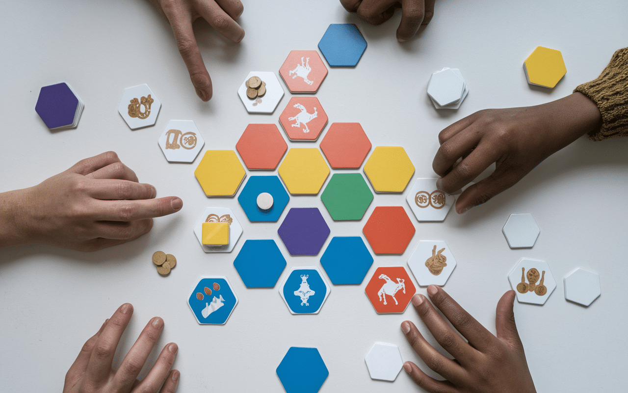 ark nova jeu plateau cartes pions joueurs