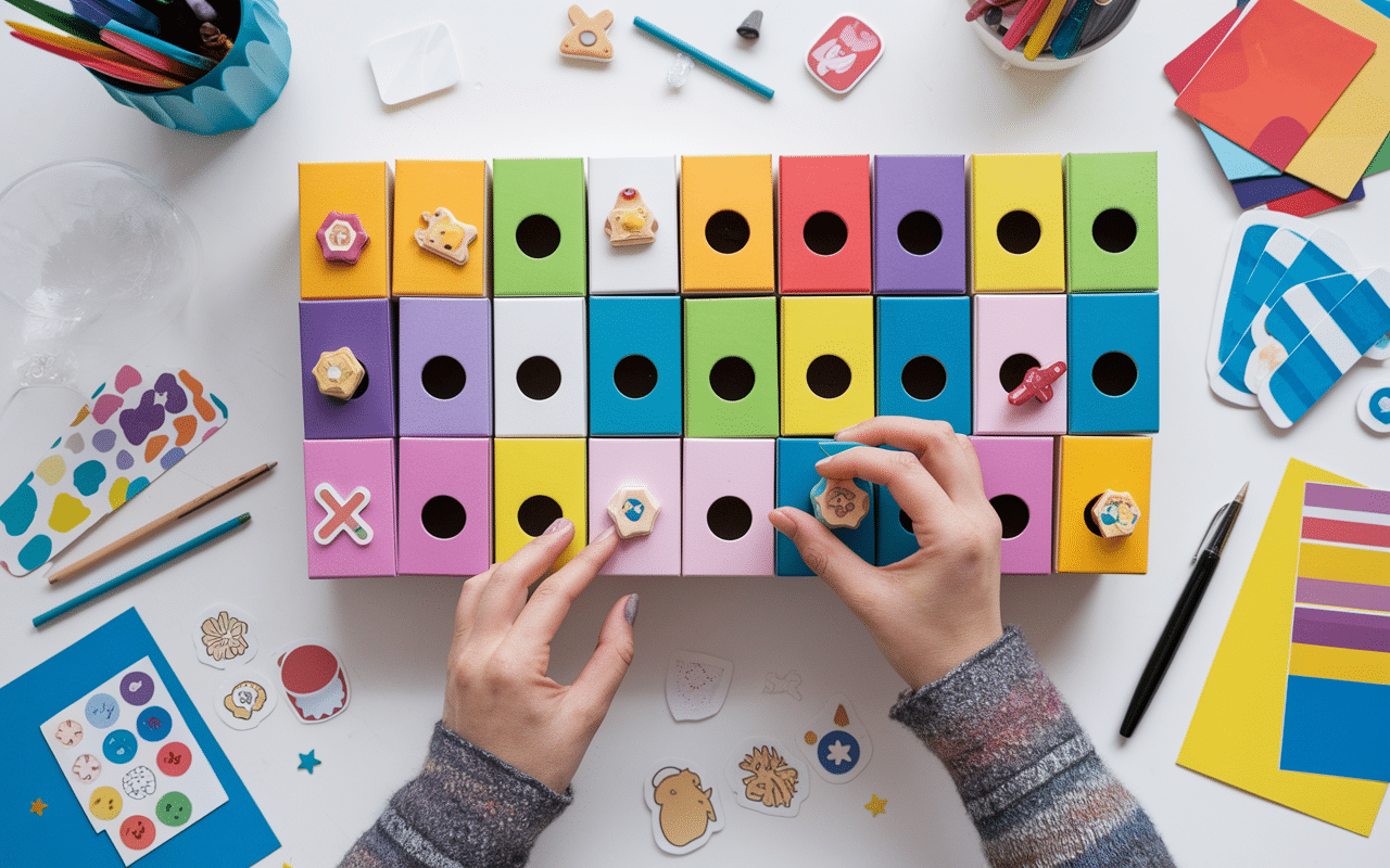 Création calendrier de l'avent jeux vidéo DIY avec objets gaming