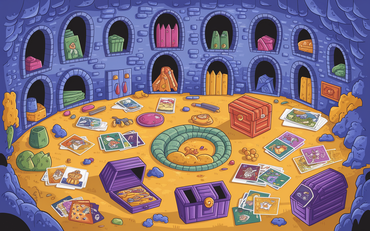 clank legacy plateau tunnels autocollants cartes