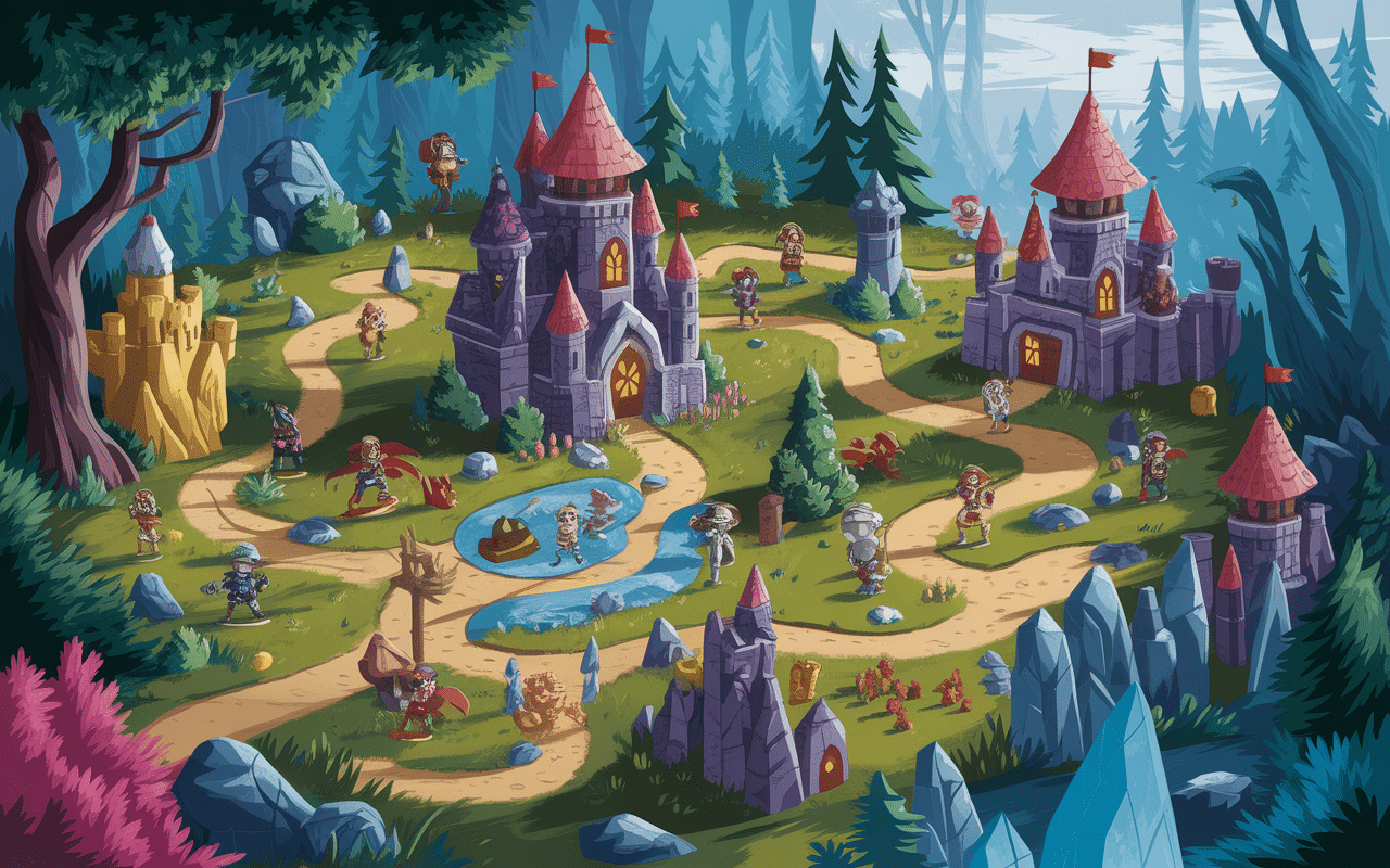 carte aventure fantastique dice throne adventure figurines dés