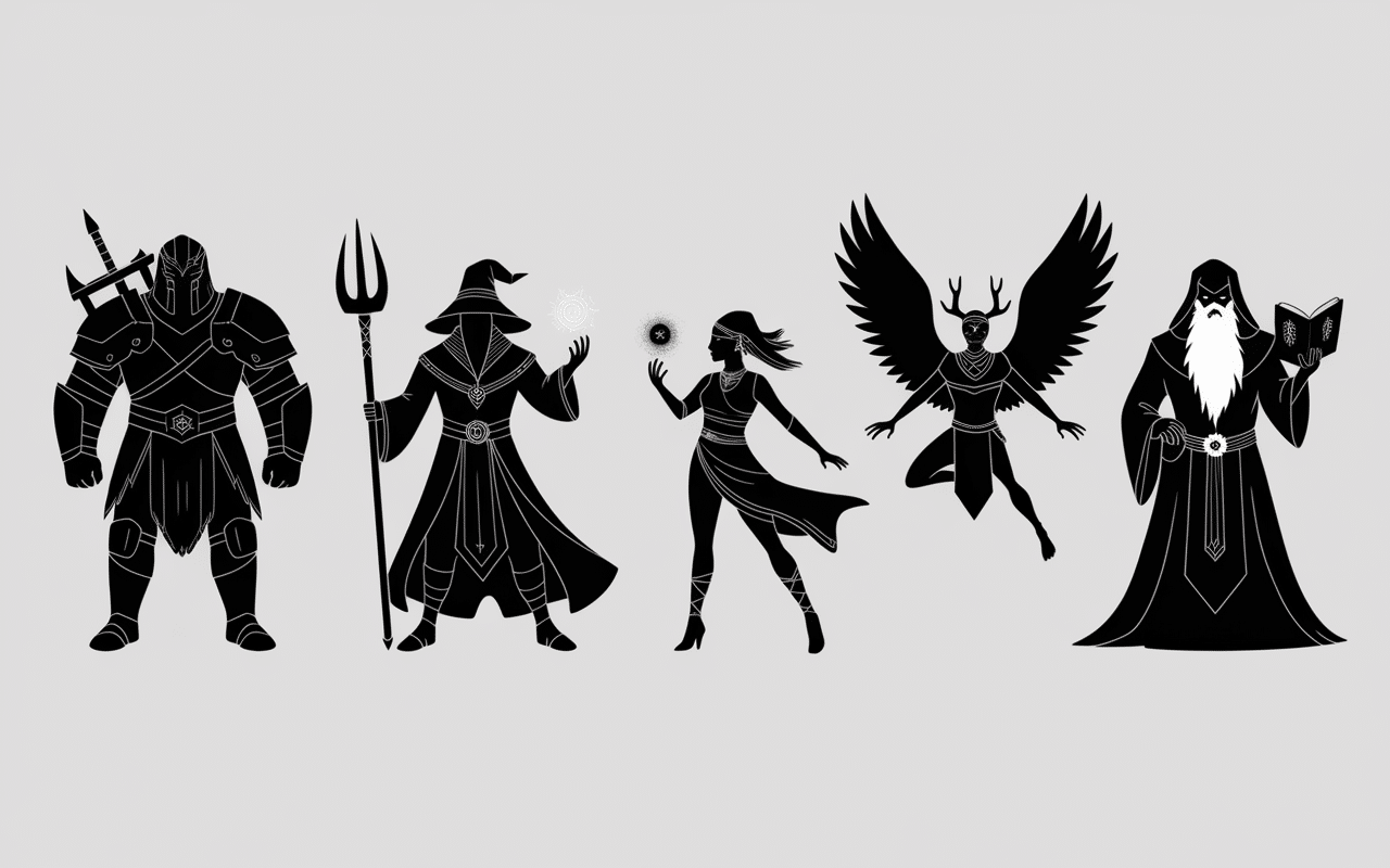 Guide Diablo 4 silhouettes classes personnages