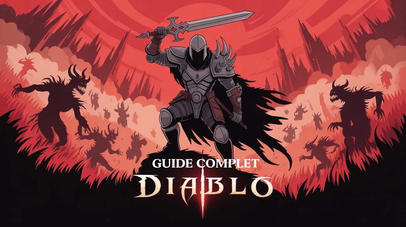 Guide Diablo 4 image guerrier et démons