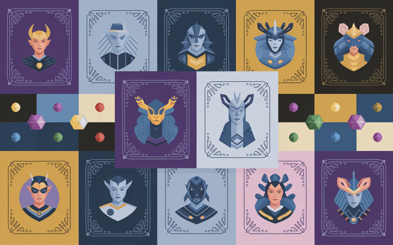 cartes jeu de cartes à collectionner créatures et rareté