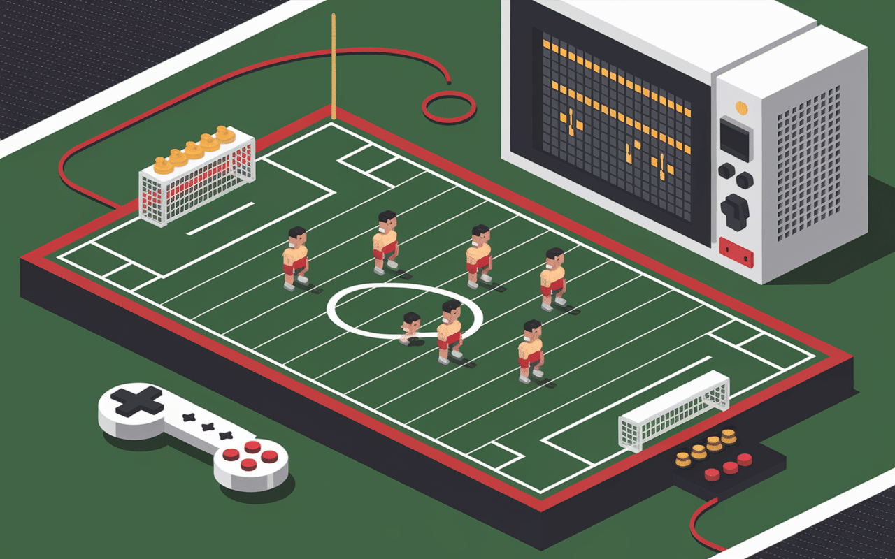 megadrive fifa 95 terrain isometrique sprites