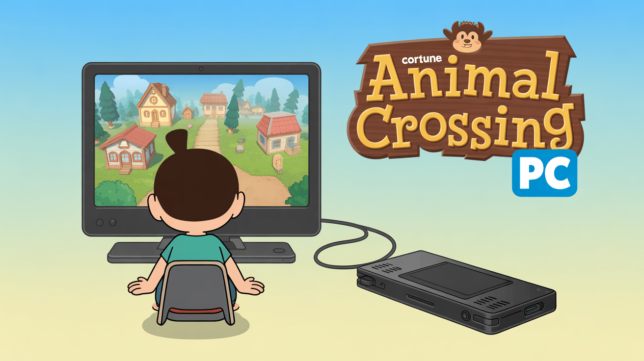 pc animal crossing personnage village cartoon