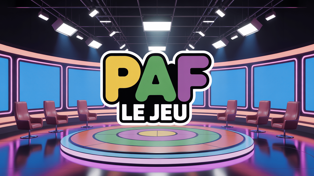 Studio fete paf : le jeu avec plateau lumineux