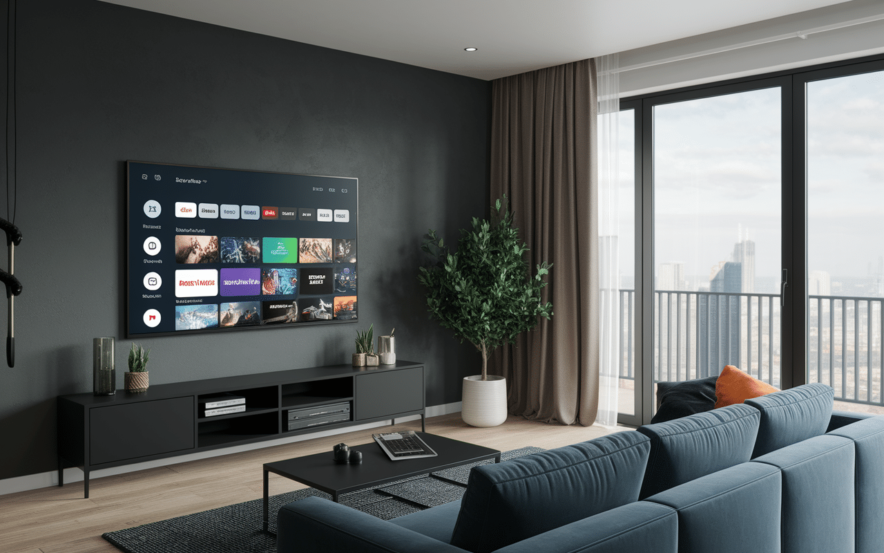 xbox 720 console moderne salon interface multimédia