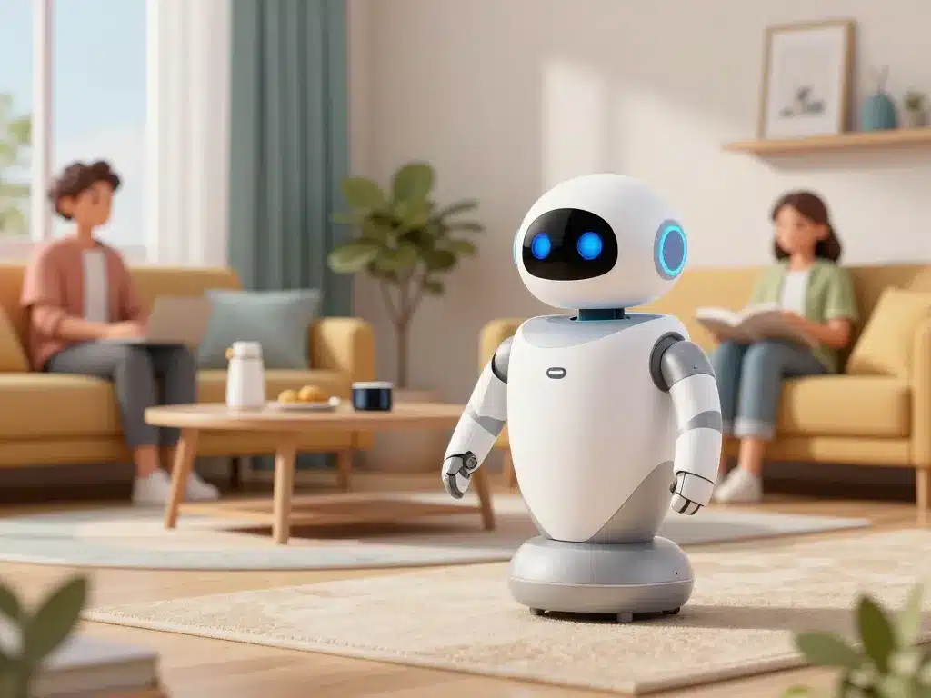 robot astro bot sécurité maison intelligente
