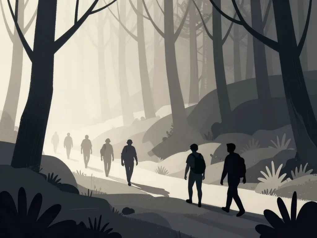 Clair obscur expedition 33 contraste lumière ombre silhouette exploration