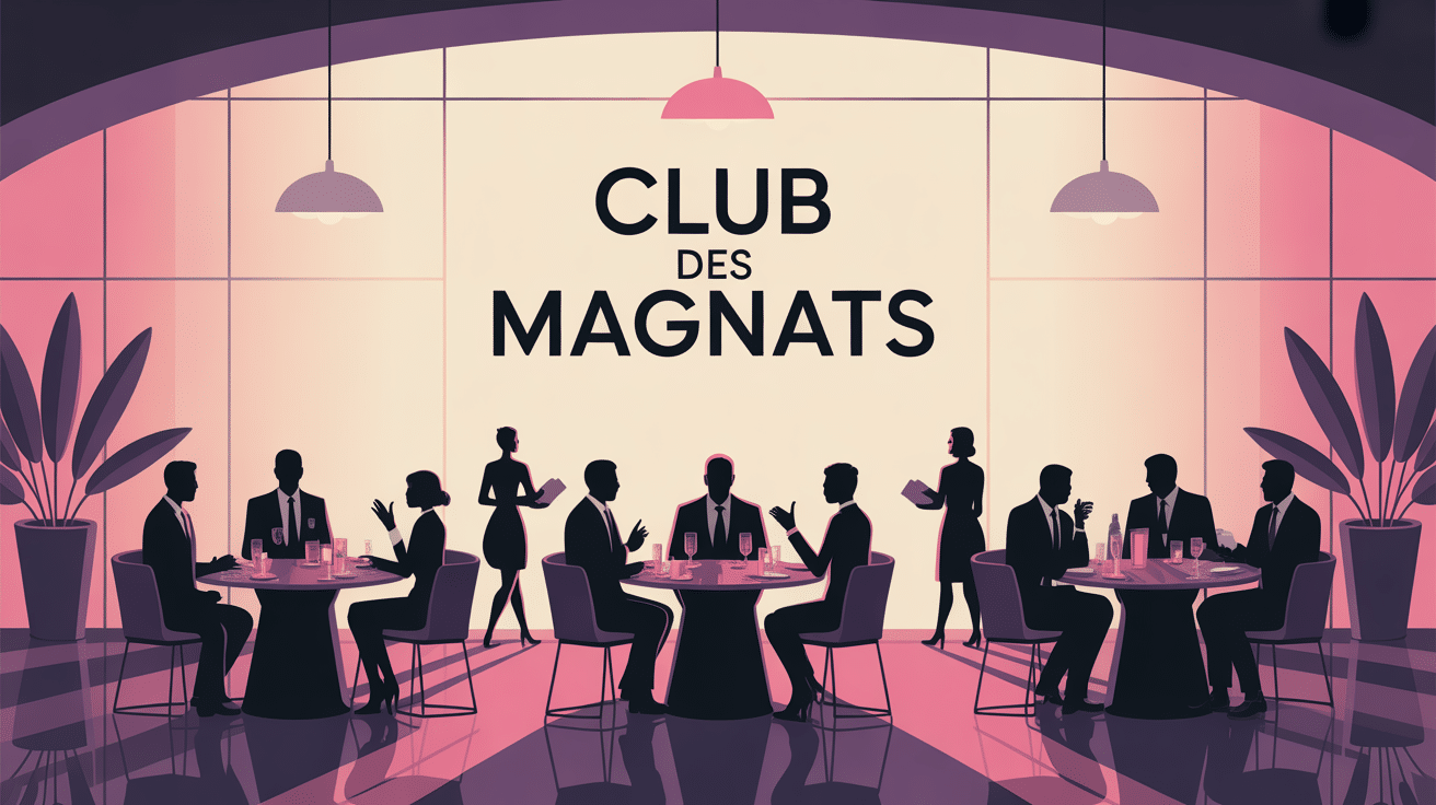 Club des Magnats illustration réseau ambitieux
