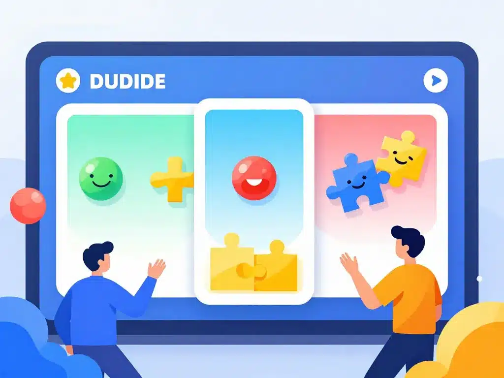 interface plateforme jeux gameduell