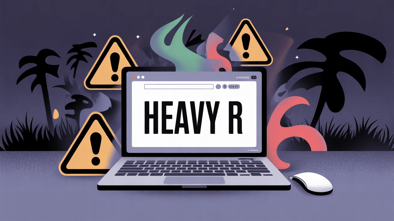 Illustration heavy r risques contenus adultes extrêmes