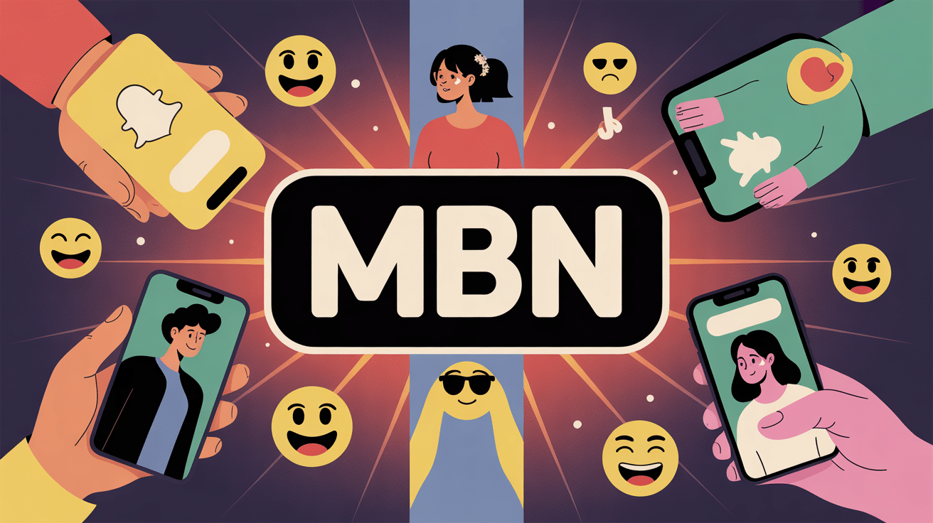 illustration mbn Snapchat TikTok