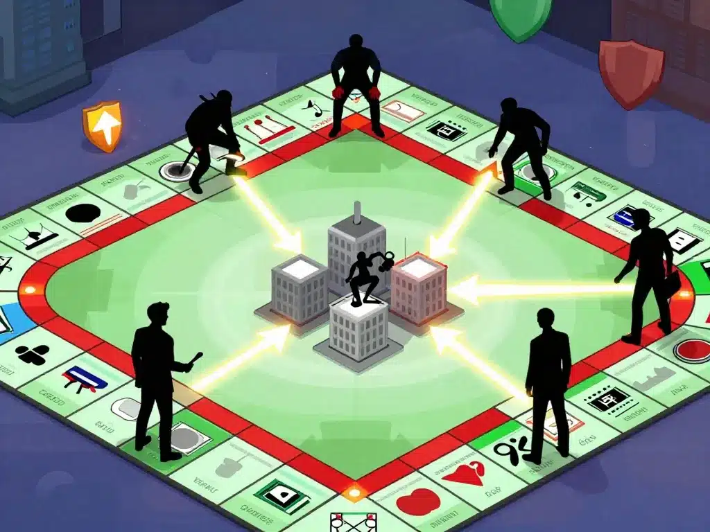 Monopoly and Go stratégie, raids et gestion des villes