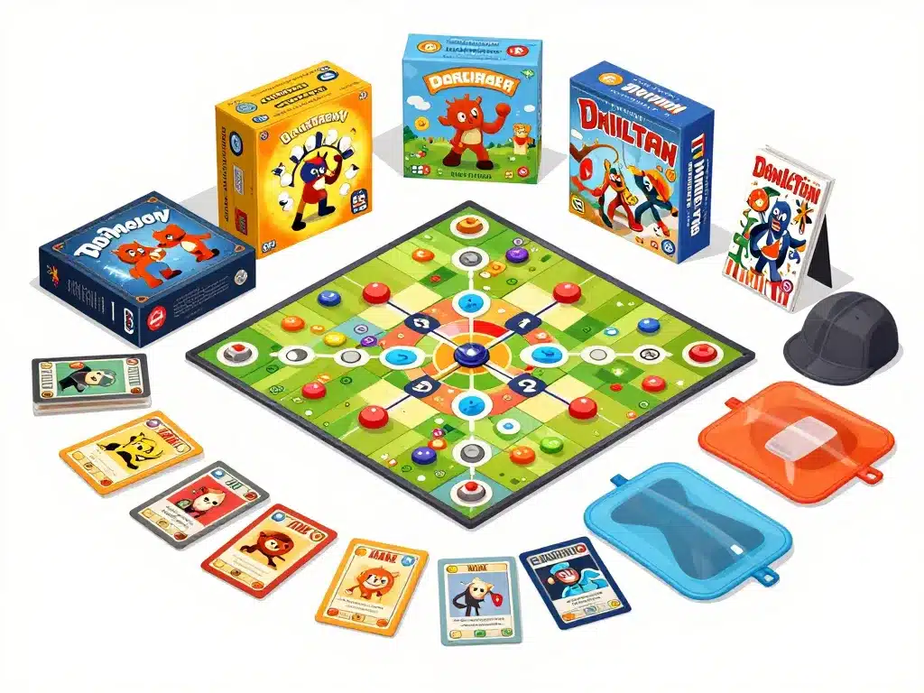 scène produits parkage jeux de société cartes accessoires