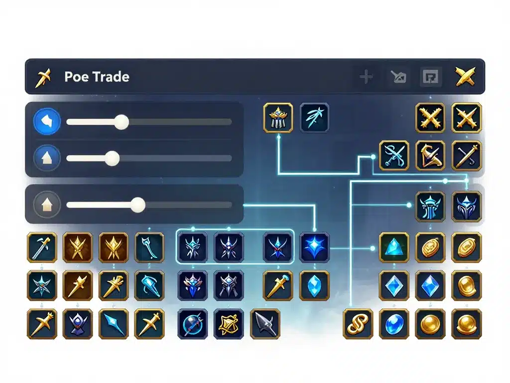 filtres recherche poe trade item