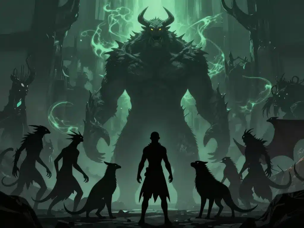 Scène personnage reborn as a monster 2: rise of the beast god