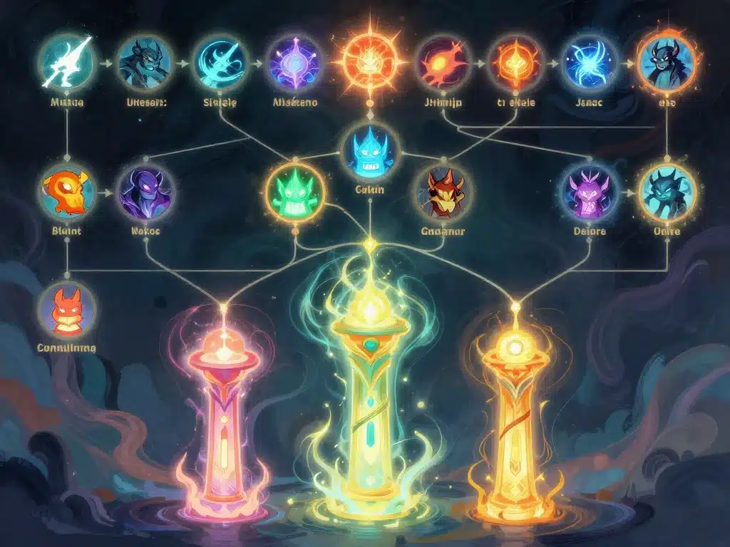 Diagramme pouvoir reborn as a monster 2: rise of the beast god