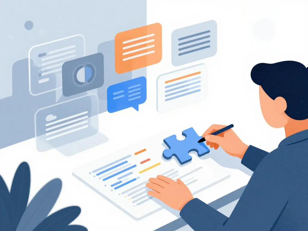 Illustration movpom stratégie contenu décision