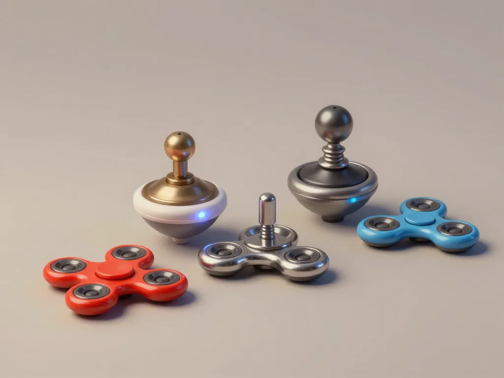 Différents modèles toupie Google physique qualité