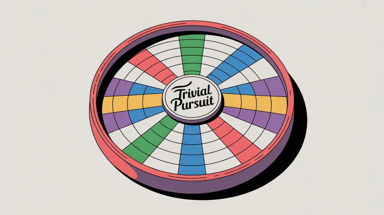 nombre de cases trivial pursuit aperçu du plateau de jeu